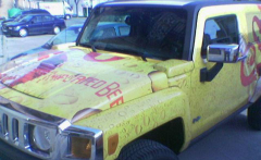 Rotulación comercial HUMMER H3